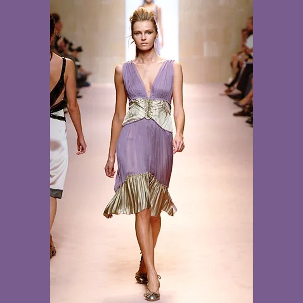 Philosophy Di Alberta Ferretti| Made in Italy | Rare Designer Silk Dress